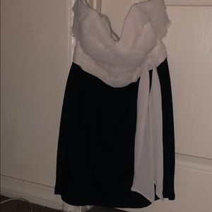 It’s a short little homecoming dress